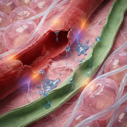 Vaisseaux lymphatiques abîmés