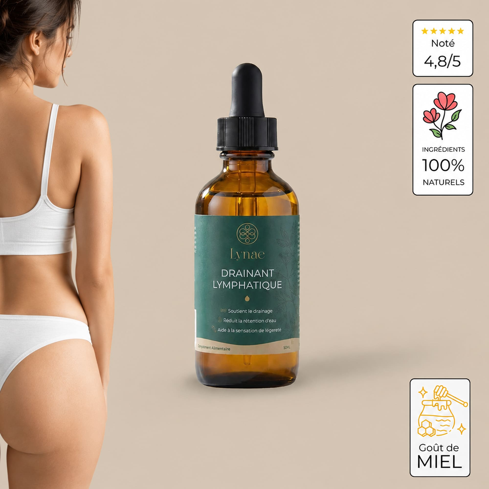 Lynae - Drainant Lymphatique - Cellulite